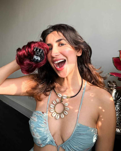 Rose Clip-on Bun | Nish Hair