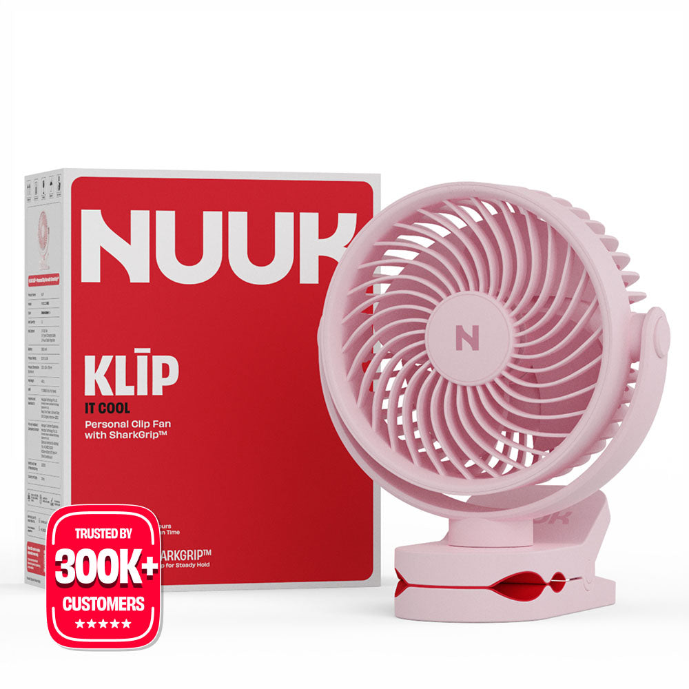 Personal Clip Fan with SharkGrip™ | KLĪP