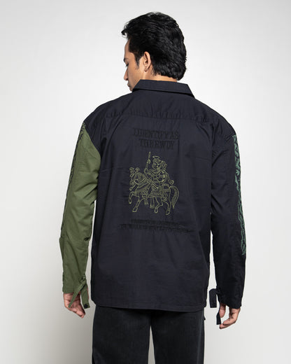 MULTI MOTIF CULTURE SHIRT | RWDY at Broadway