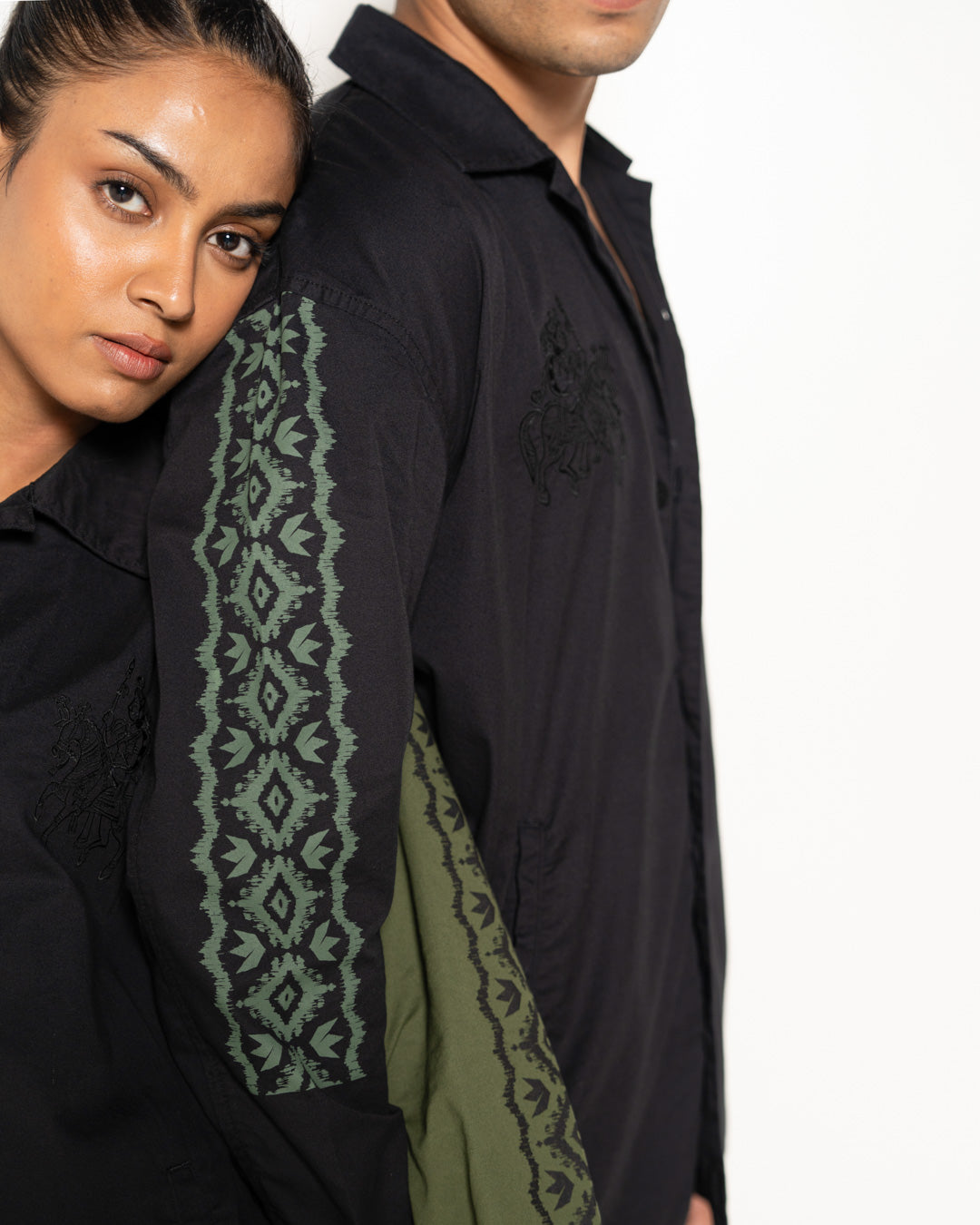 MULTI MOTIF CULTURE SHIRT | RWDY at Broadway