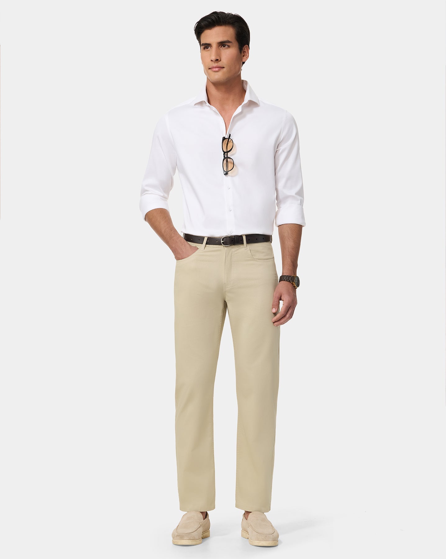 The 5 Pocket Dobby Pant Coastline