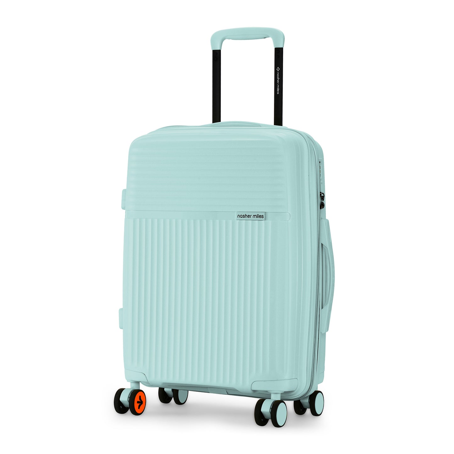 Nasher Miles Krabi Expander Hard-Sided Polypropylene Cabin Luggage Cool Mint 20 inch |55 Trolley Bag