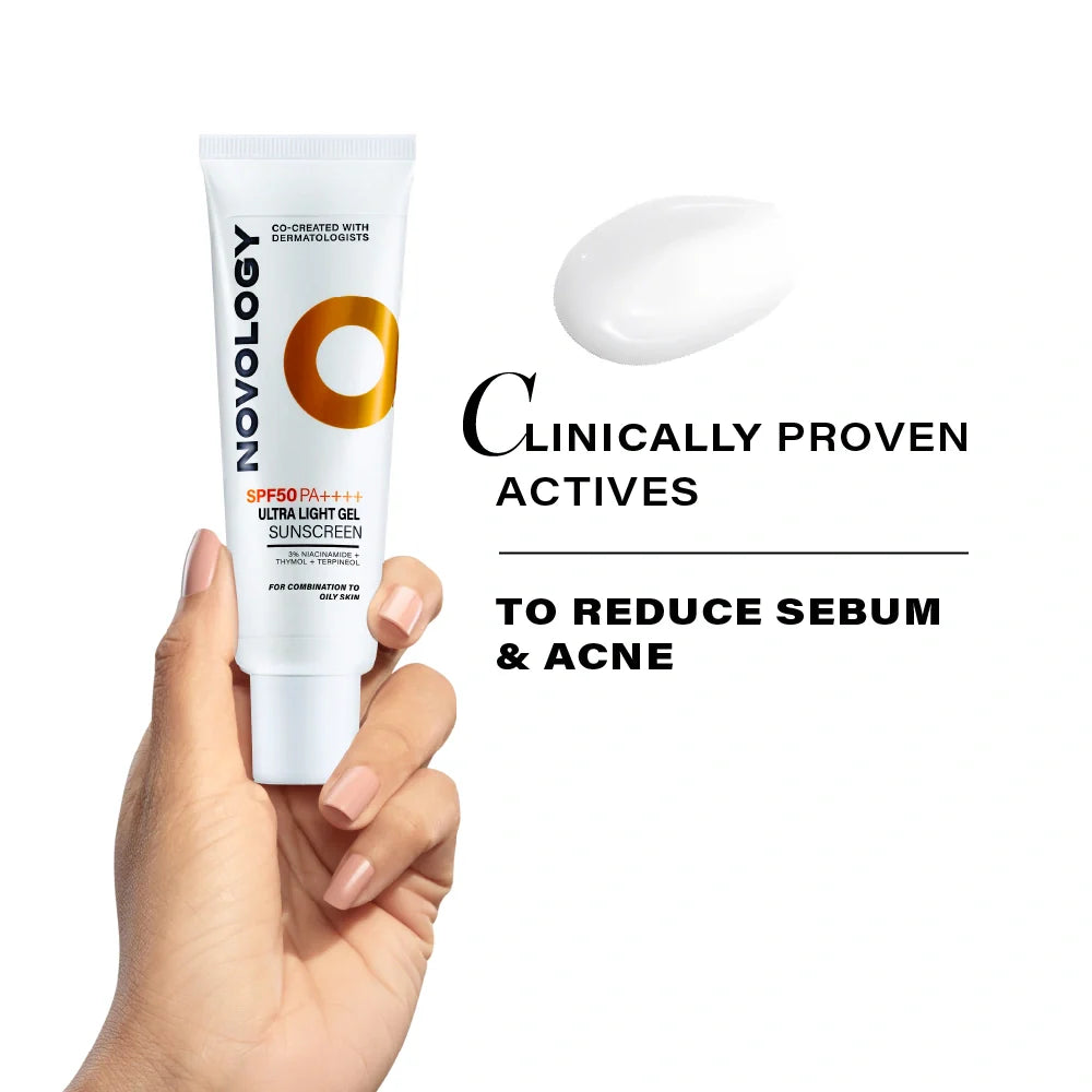 SPF50 PA++++ Ultra Light Gel Sunscreen, 50g