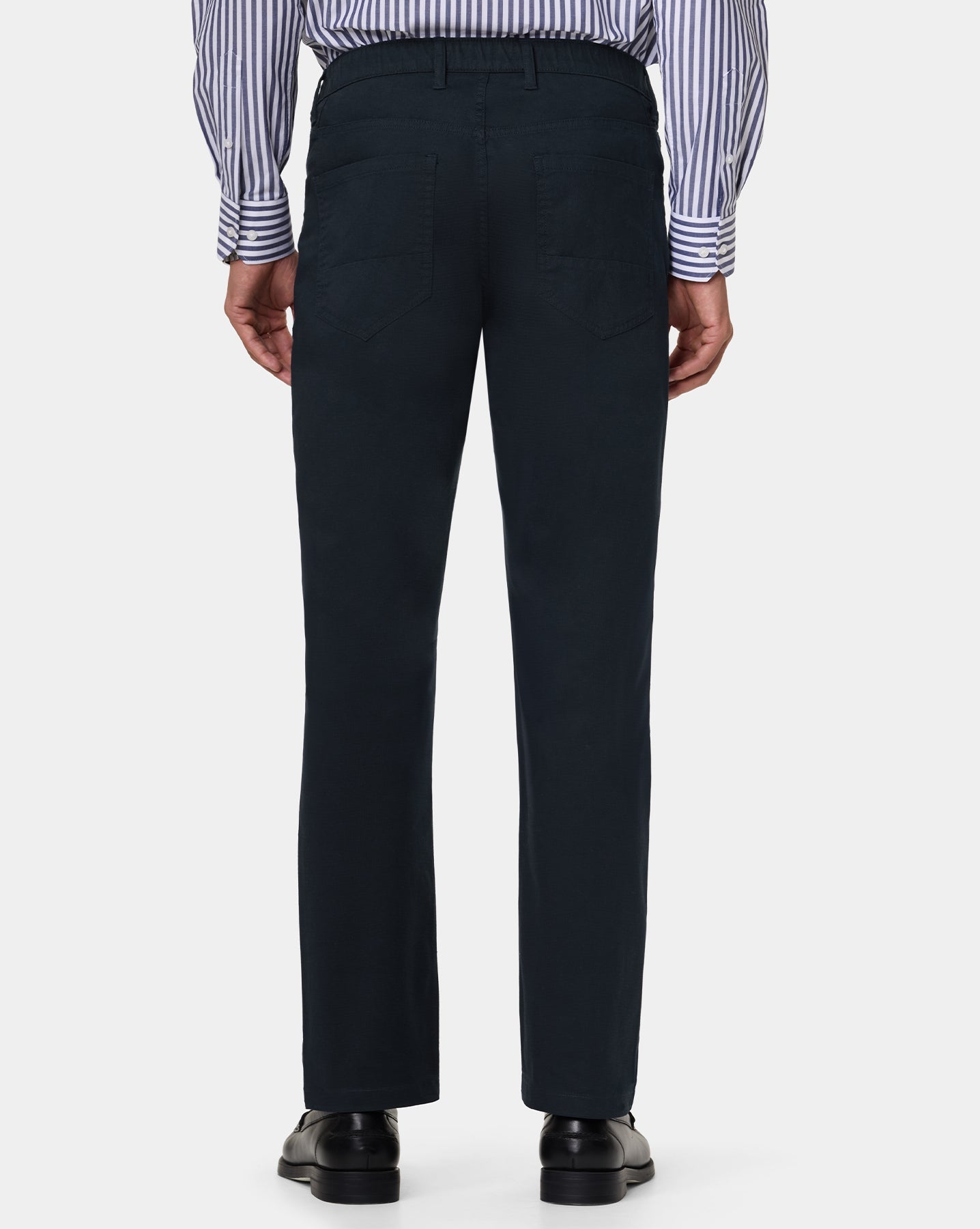 The 5 Pocket Dobby Pant Navy