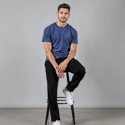 Men's French Terry Joggers - Black