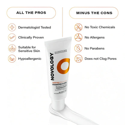 SPF 50 PA++++ Hydrating Sheer Sunscreen, 50g