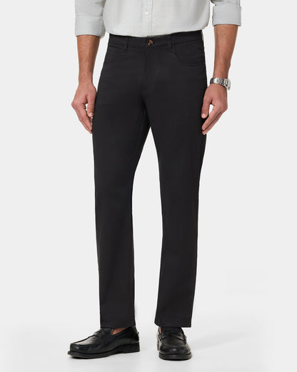 The 5 Pocket Textured Pant Charcoal