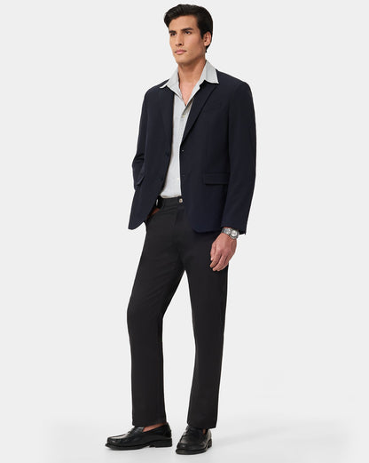 The 5 Pocket Textured Pant Charcoal