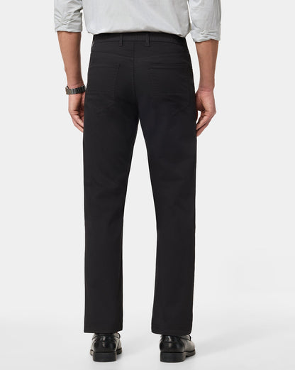 The 5 Pocket Textured Pant Charcoal
