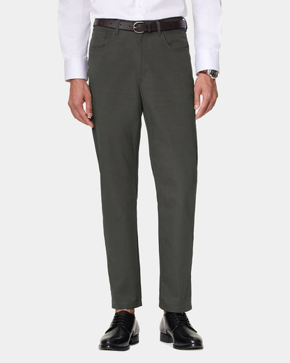 The 5 Pocket Dobby Pant Granite