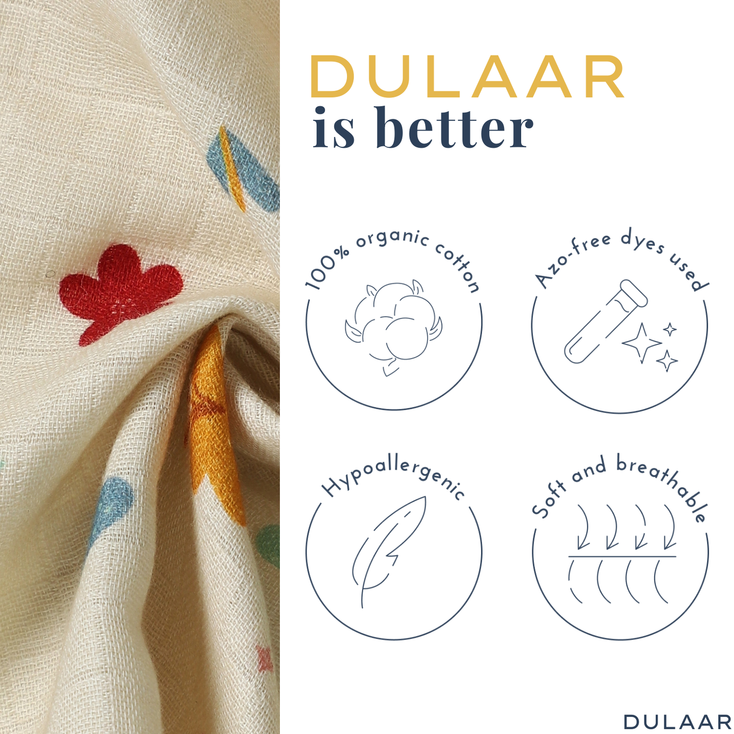 Organic Muslin Loungewear Set