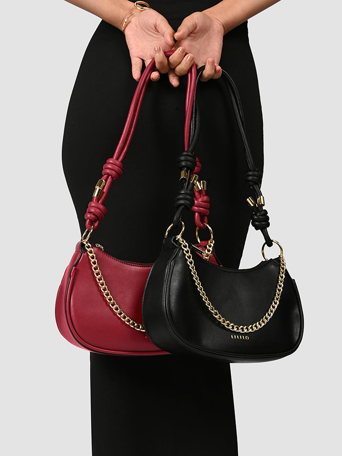 Tied Down Shoulder Bag | Lililo at Broadway