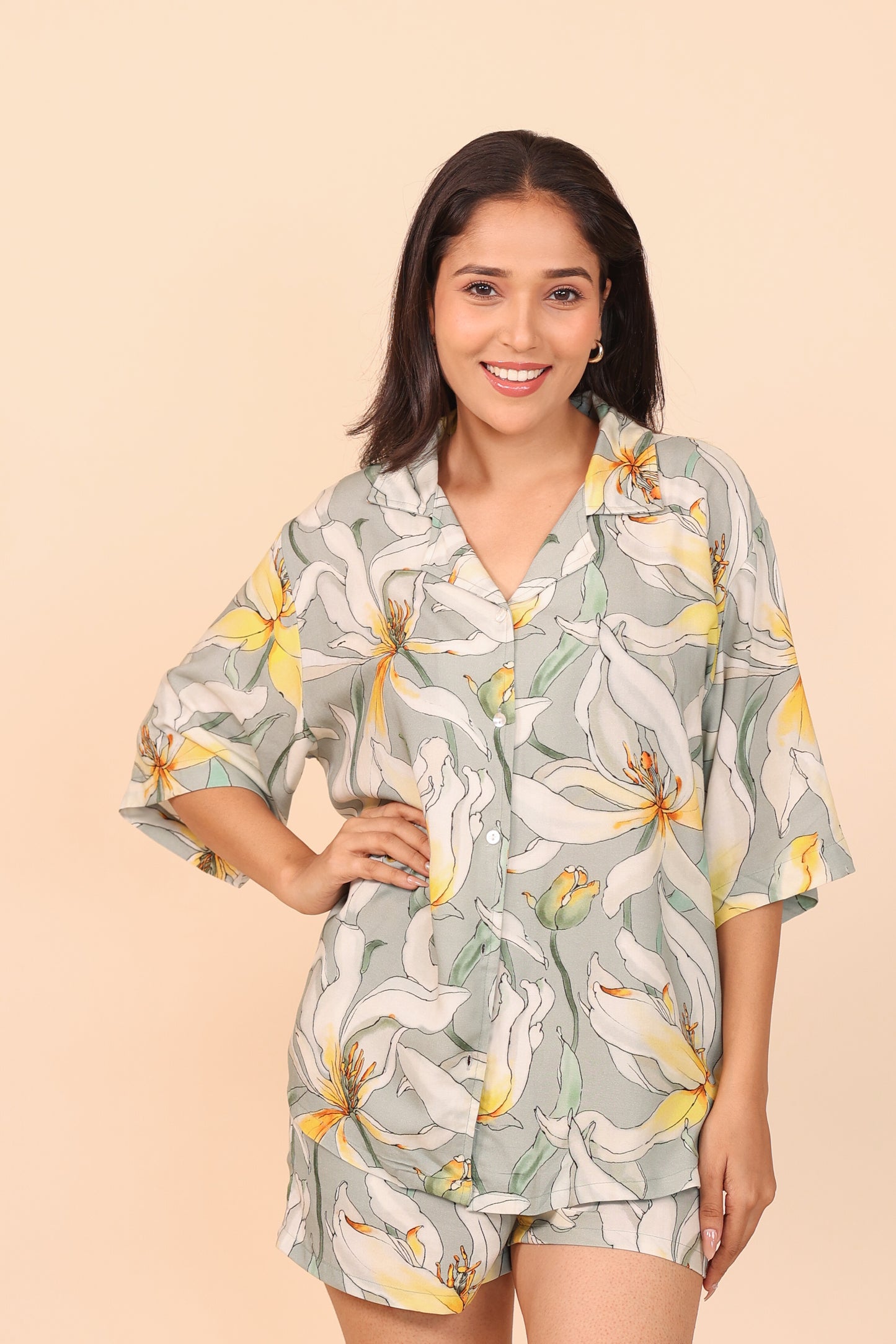 Lush Lily Shorts set Loungewear | Masha at Broadway