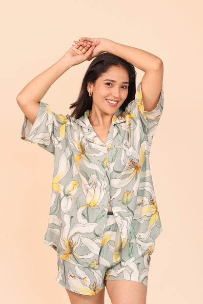 Lush Lily Shorts set Loungewear | Masha at Broadway