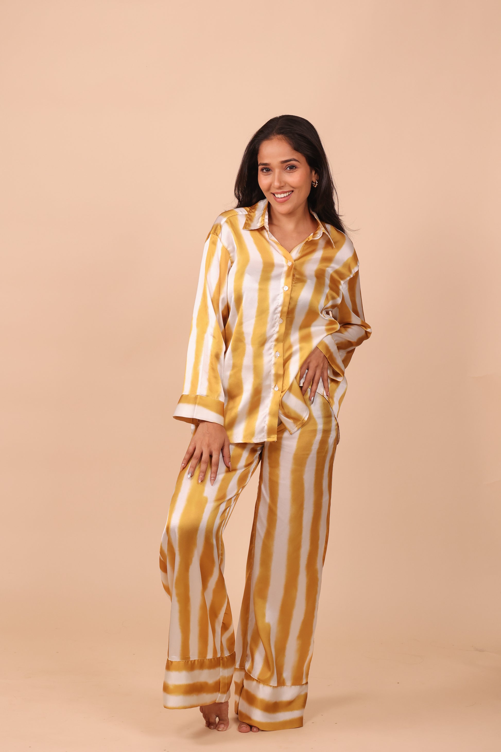 Honey Stroke Wide Leg PJ Set | Masha at Broadway