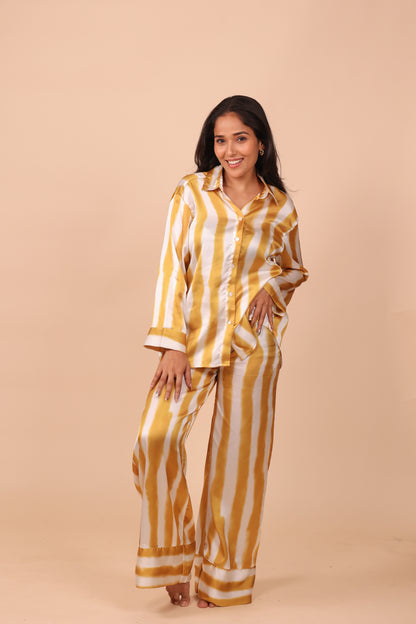 Honey Stroke Wide Leg PJ Set | Masha at Broadway