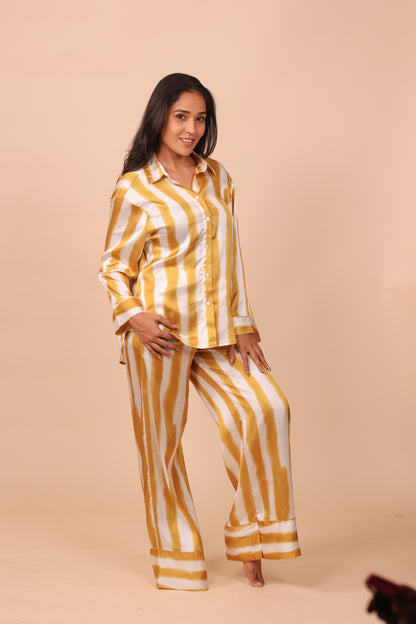 Honey Stroke Wide Leg PJ Set | Masha at Broadway