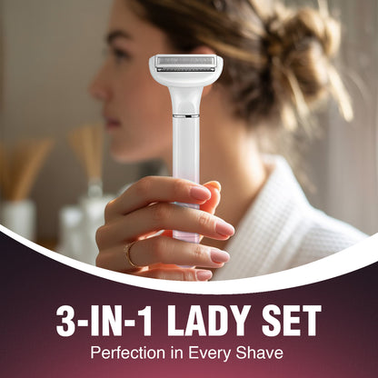 VGR V-611 Lady Shaver Set
