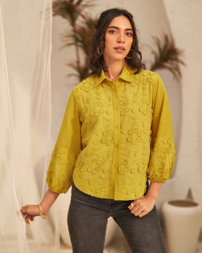 3D Blossom shirt | Style Island at Broadway