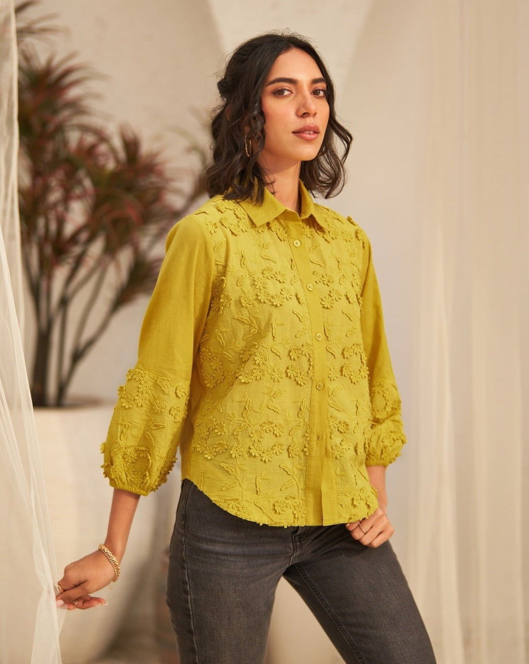 3D Blossom shirt | Style Island at Broadway
