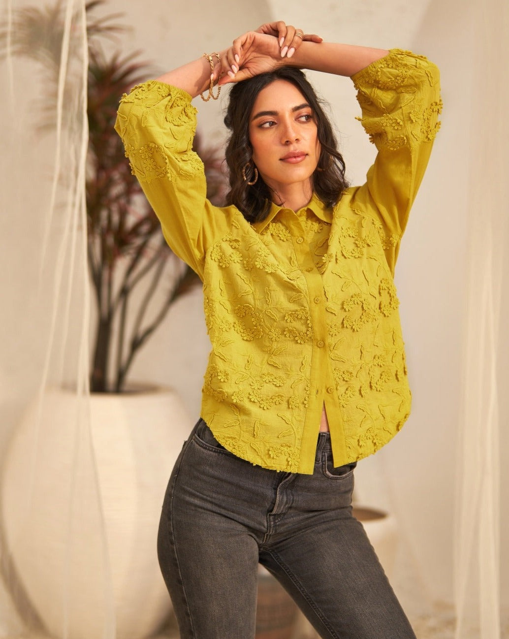 3D Blossom shirt | Style Island at Broadway