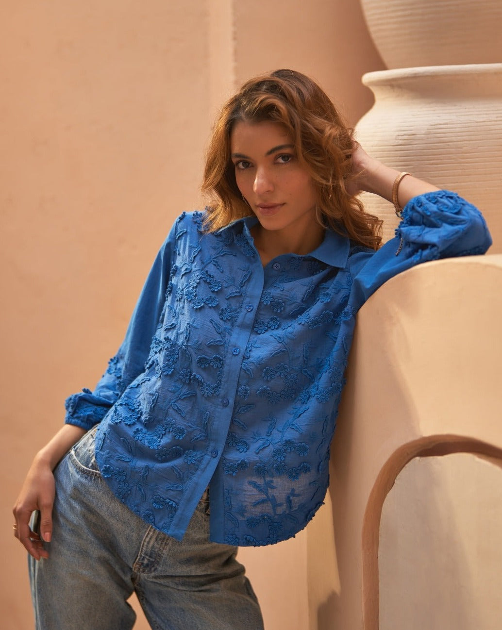 3D Blossom shirt | Style Island at Broadway
