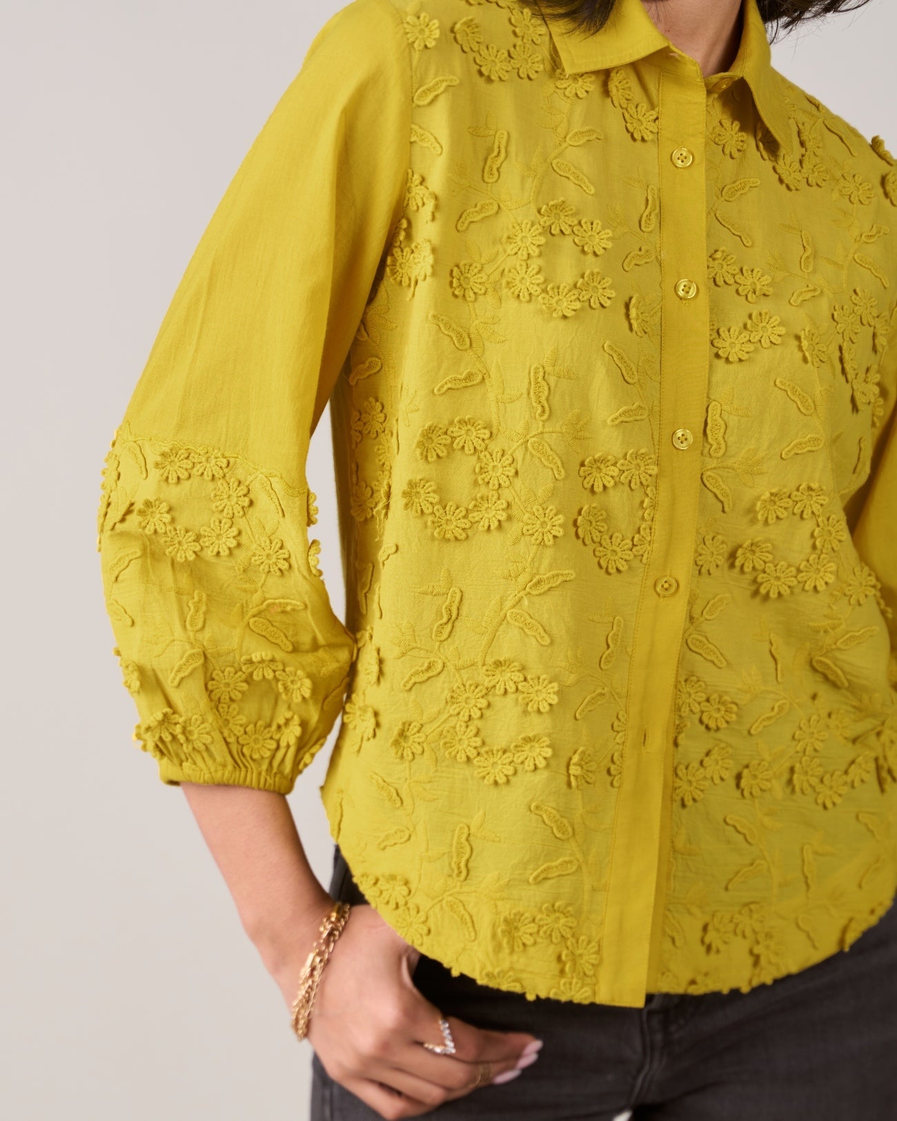 3D Blossom shirt | Style Island at Broadway