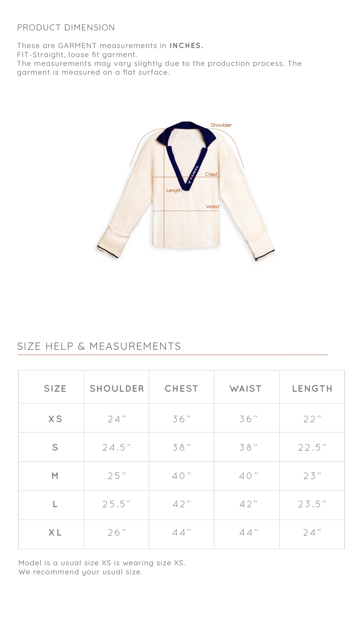 Size Guide