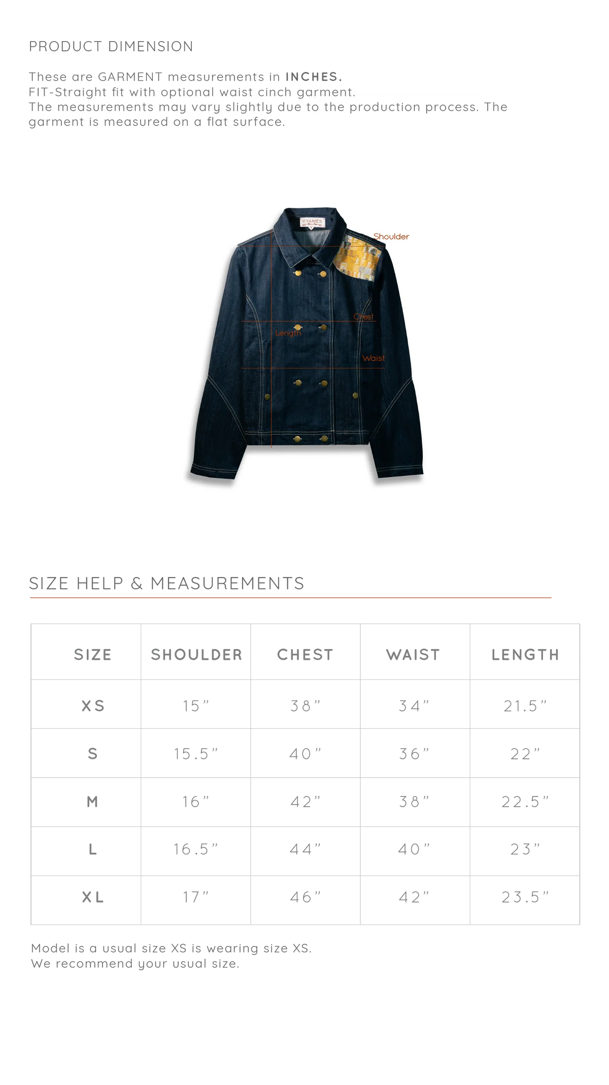 Size Guide