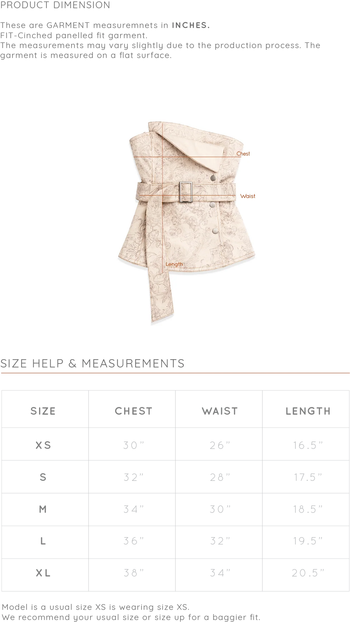 Size Guide