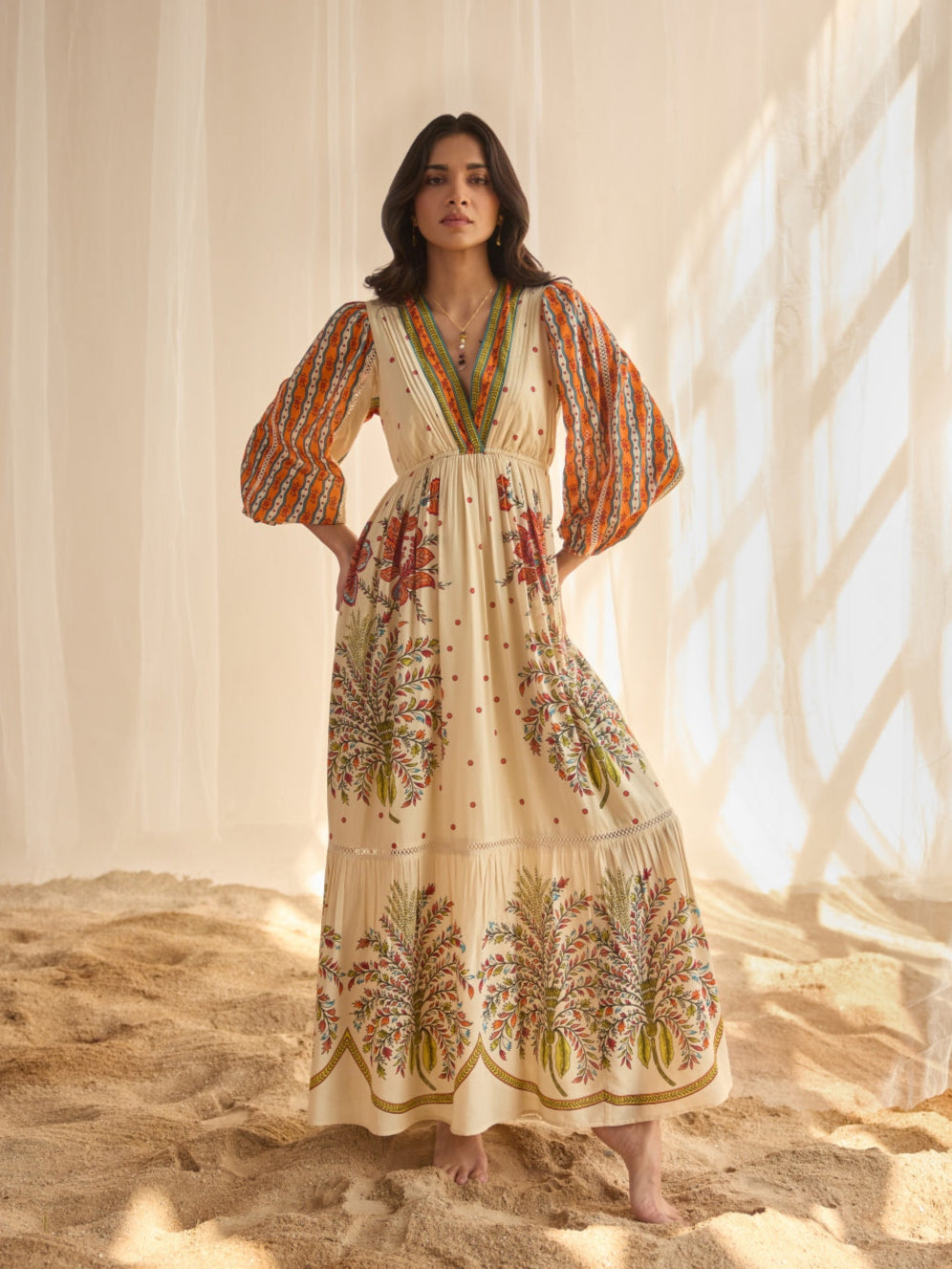 Lisa Printed Maxi | Style Island at Broadway