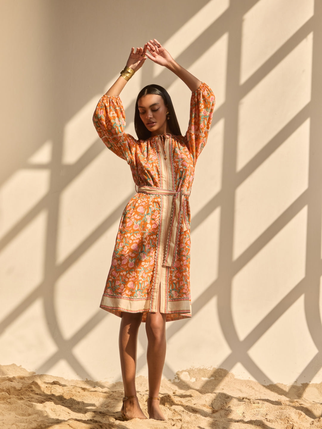 Magnolia Printed Dress | Style Island at Broadway