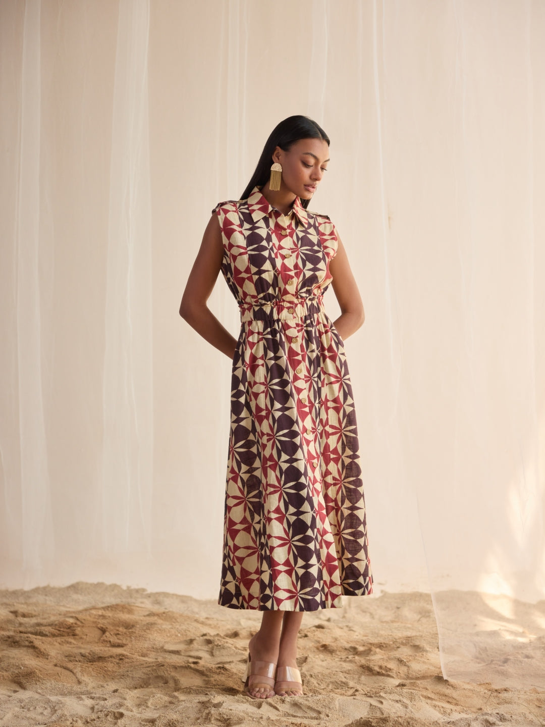 Stephanie Printed Dress | Style Island at Broadway