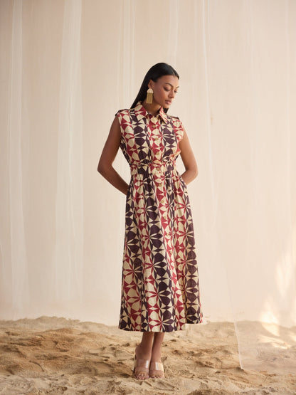Stephanie Printed Dress | Style Island at Broadway