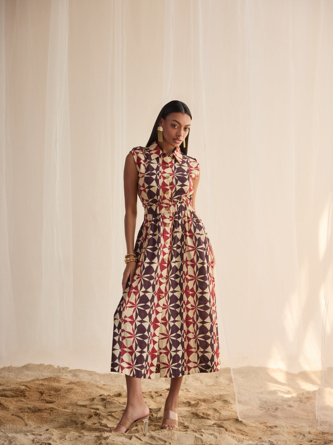 Stephanie Printed Dress | Style Island at Broadway