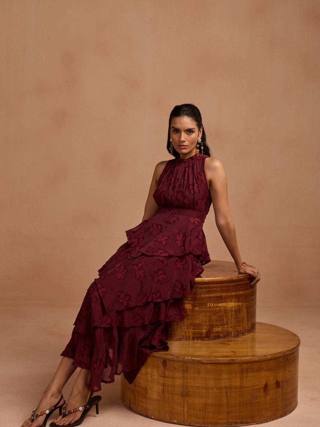 Giselle Jacquard Dress | Style Island at Broadway