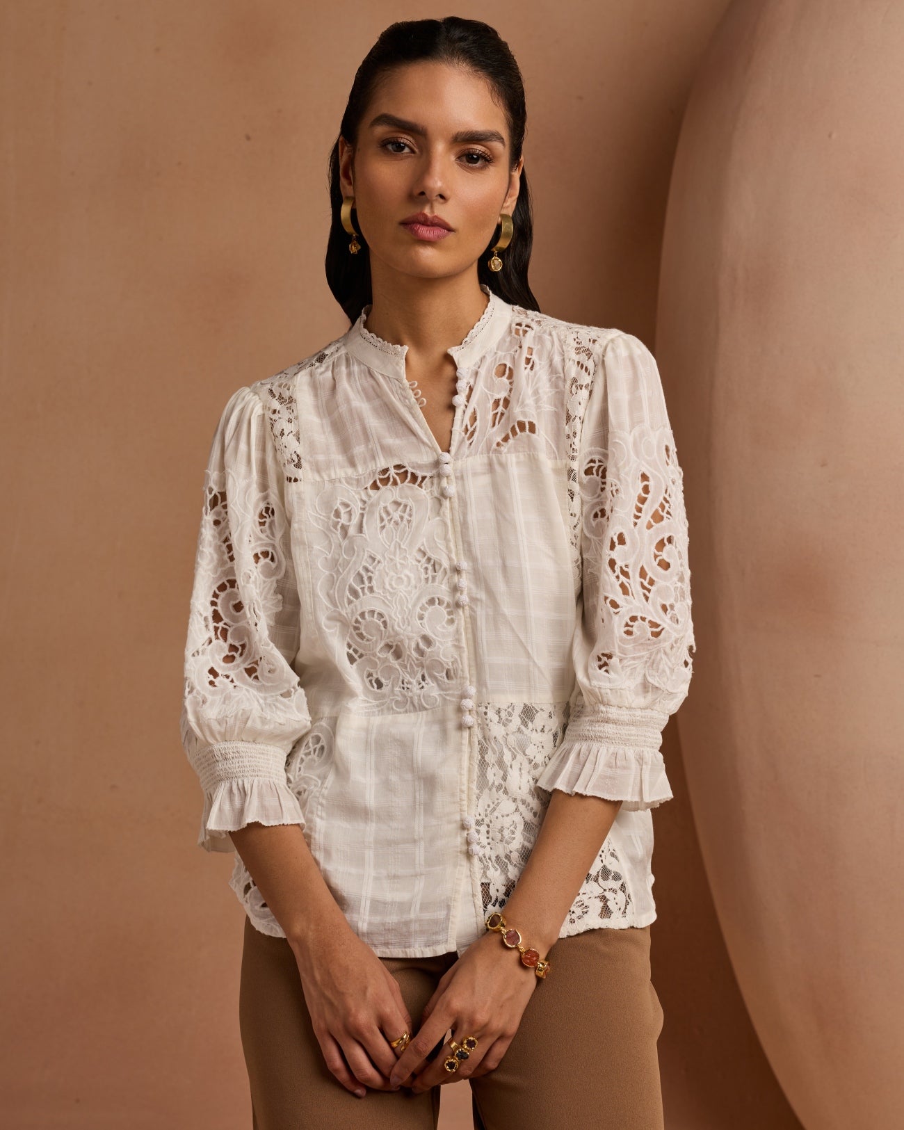 Adeline Lace Blouse | Style Island at Broadway