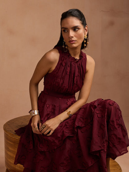 Giselle Jacquard Dress | Style Island at Broadway