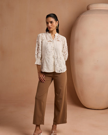 Adeline Lace Blouse | Style Island at Broadway