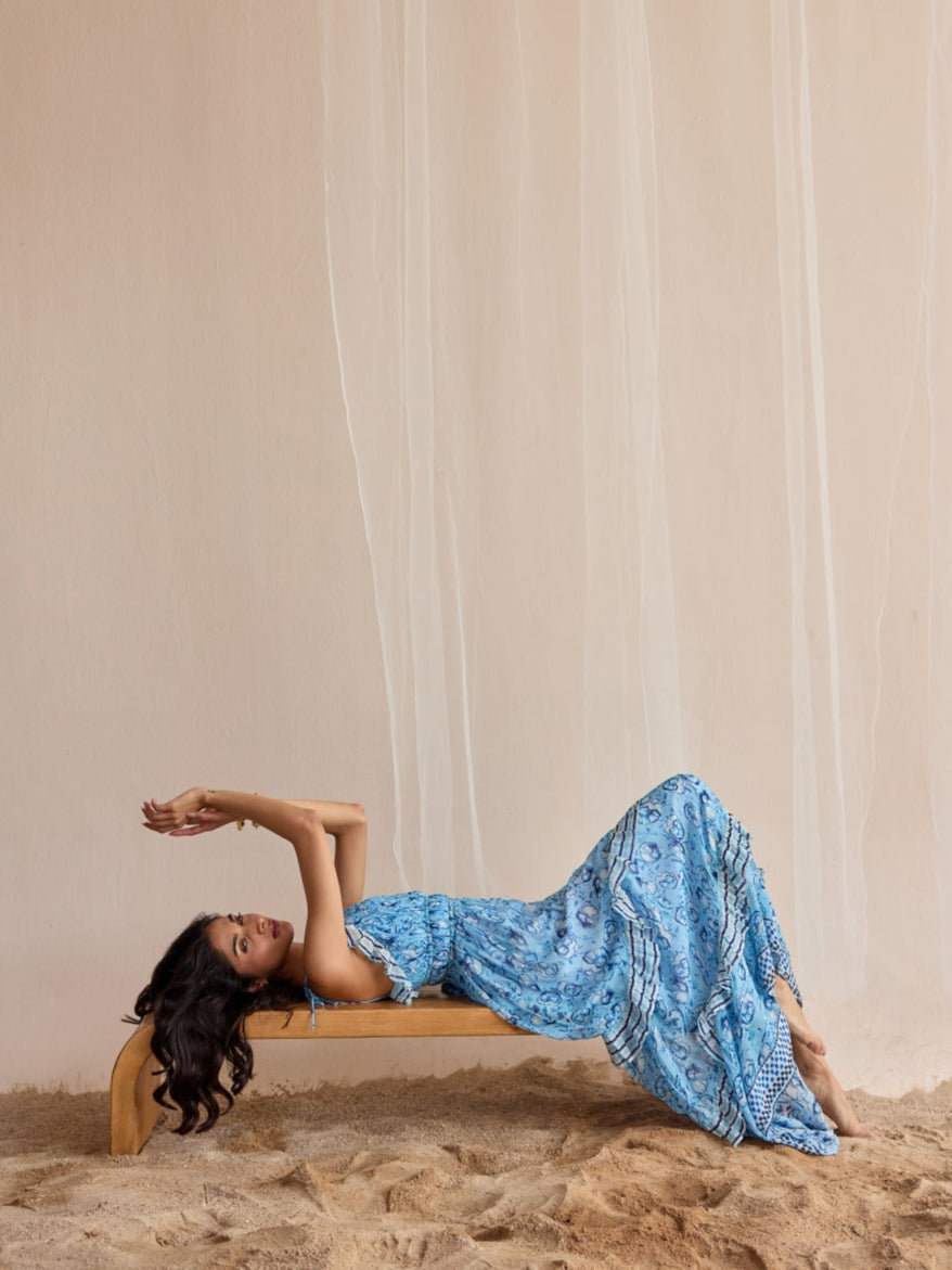 Laura Printed Maxi | Style Island at Broadway