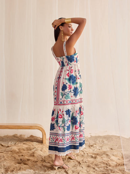 Tushita Mehta in Kaitlyn Printed Maxi | Style Island at Broadway