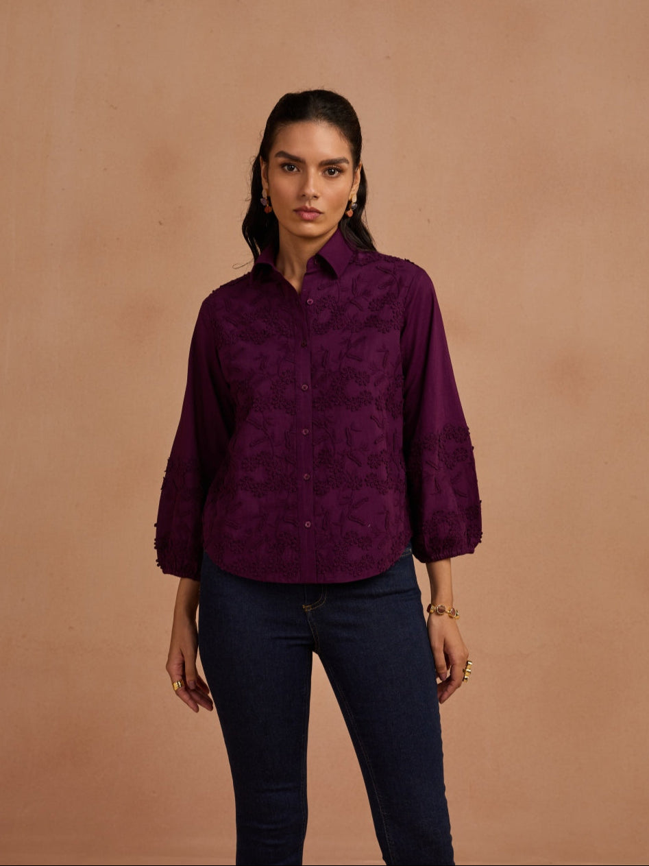 3D Blossom shirt | Style Island at Broadway