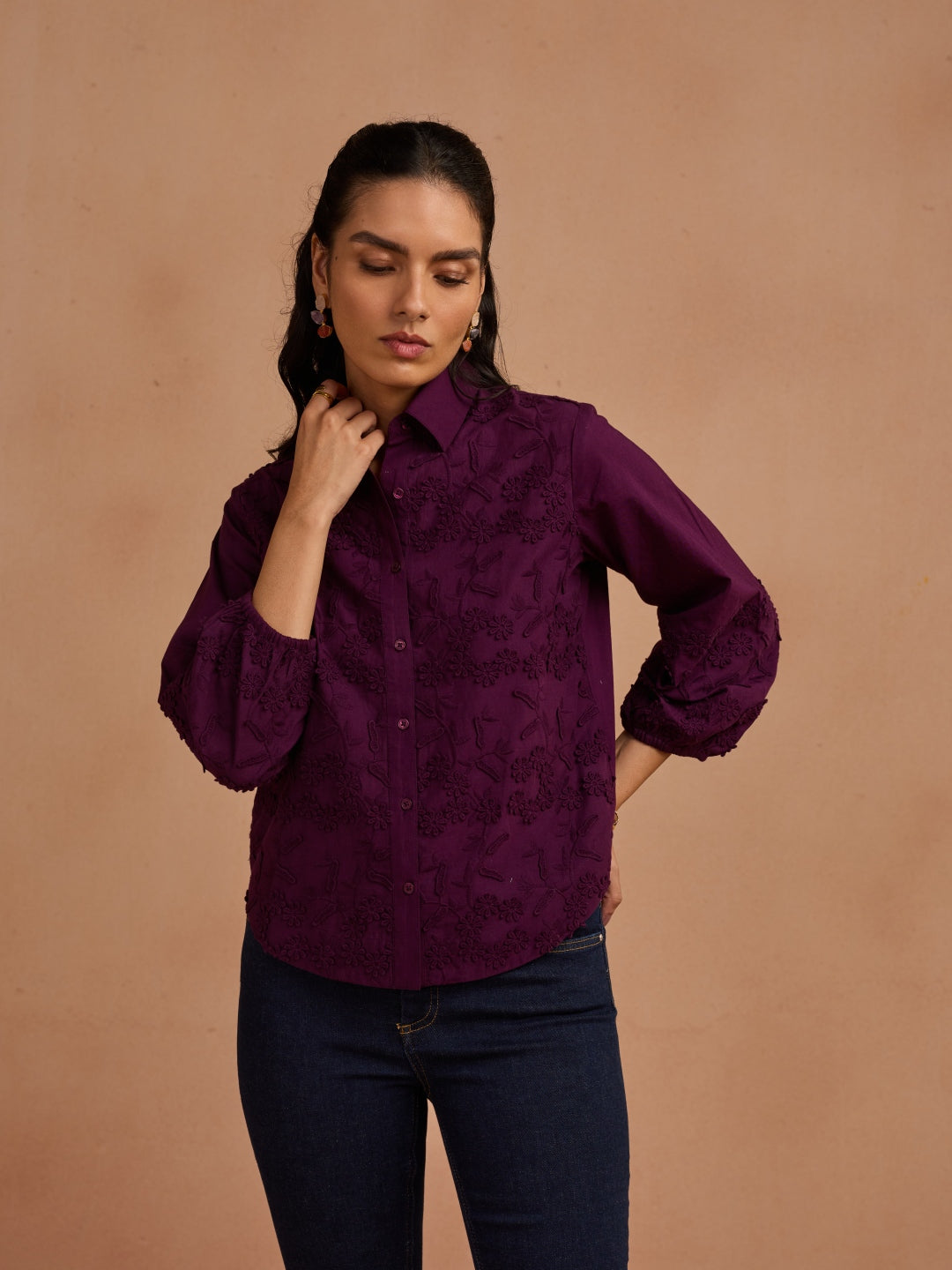 3D Blossom shirt | Style Island at Broadway