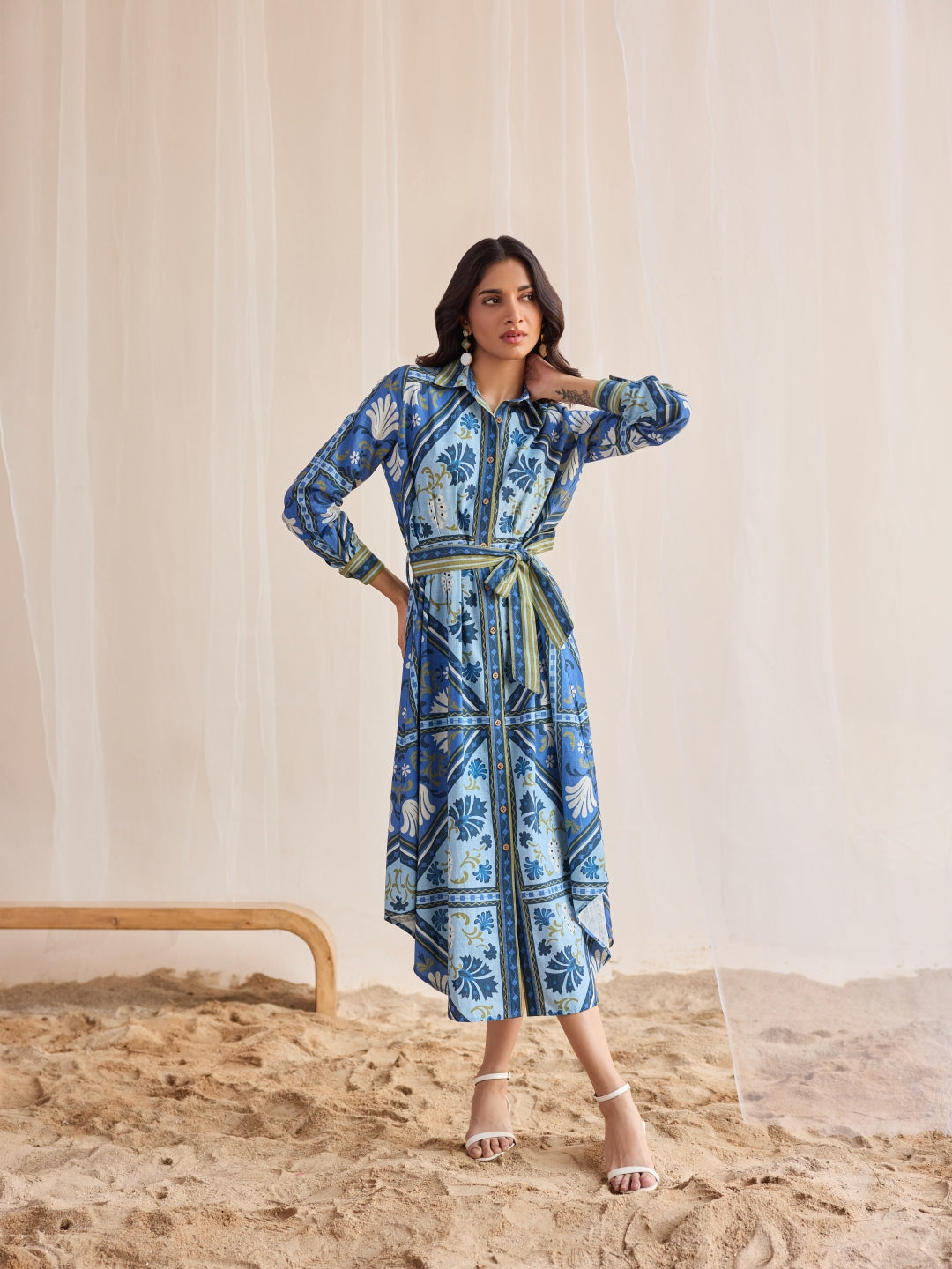 Nia Printed Dress | Style Island at Broadway