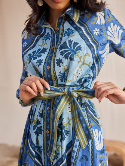 Nia Printed Dress | Style Island at Broadway