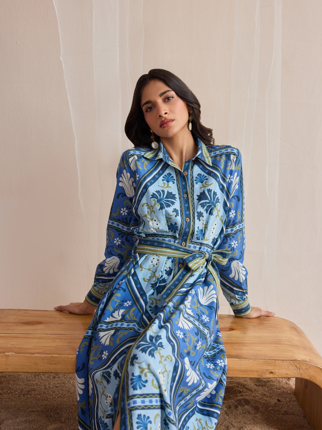Nia Printed Dress | Style Island at Broadway