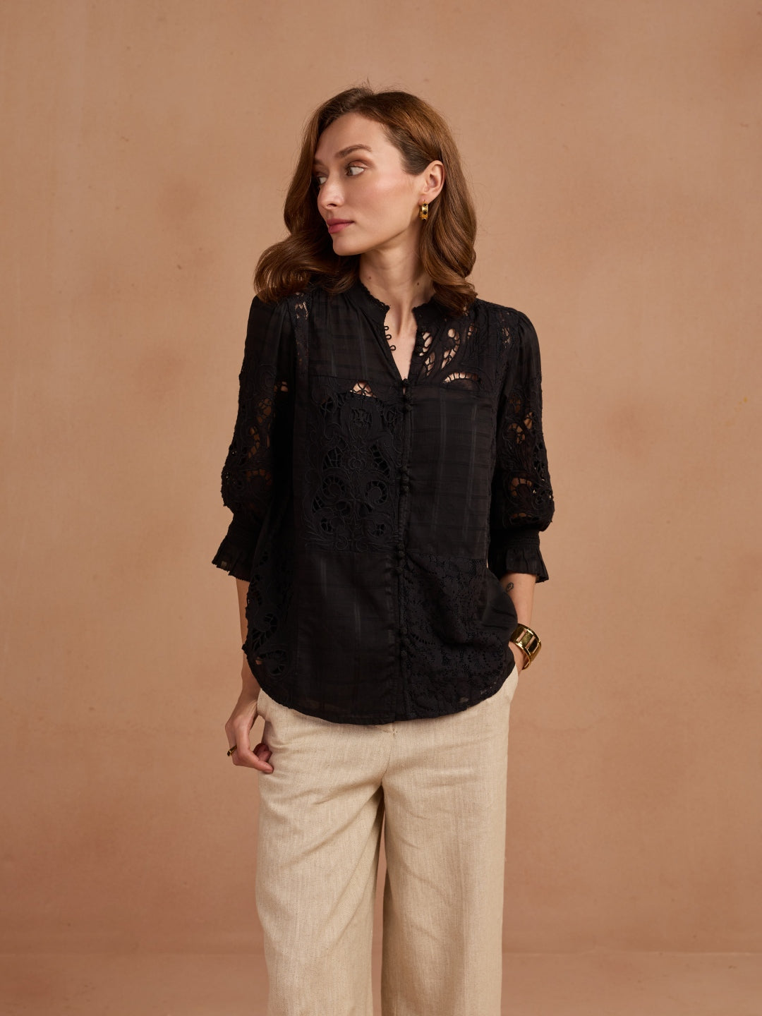 Adeline Lace Blouse | Style Island at Broadway