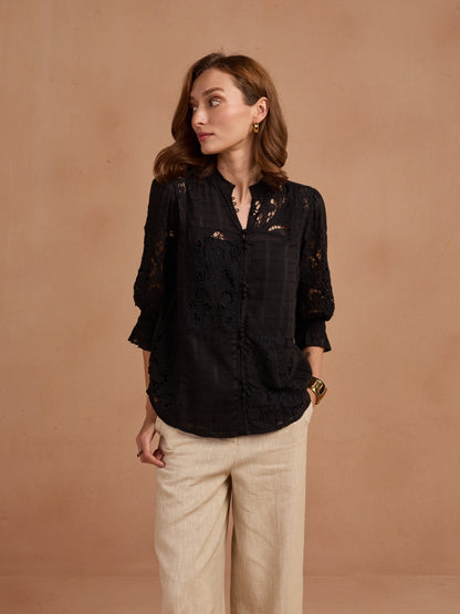 Adeline Lace Blouse | Style Island at Broadway