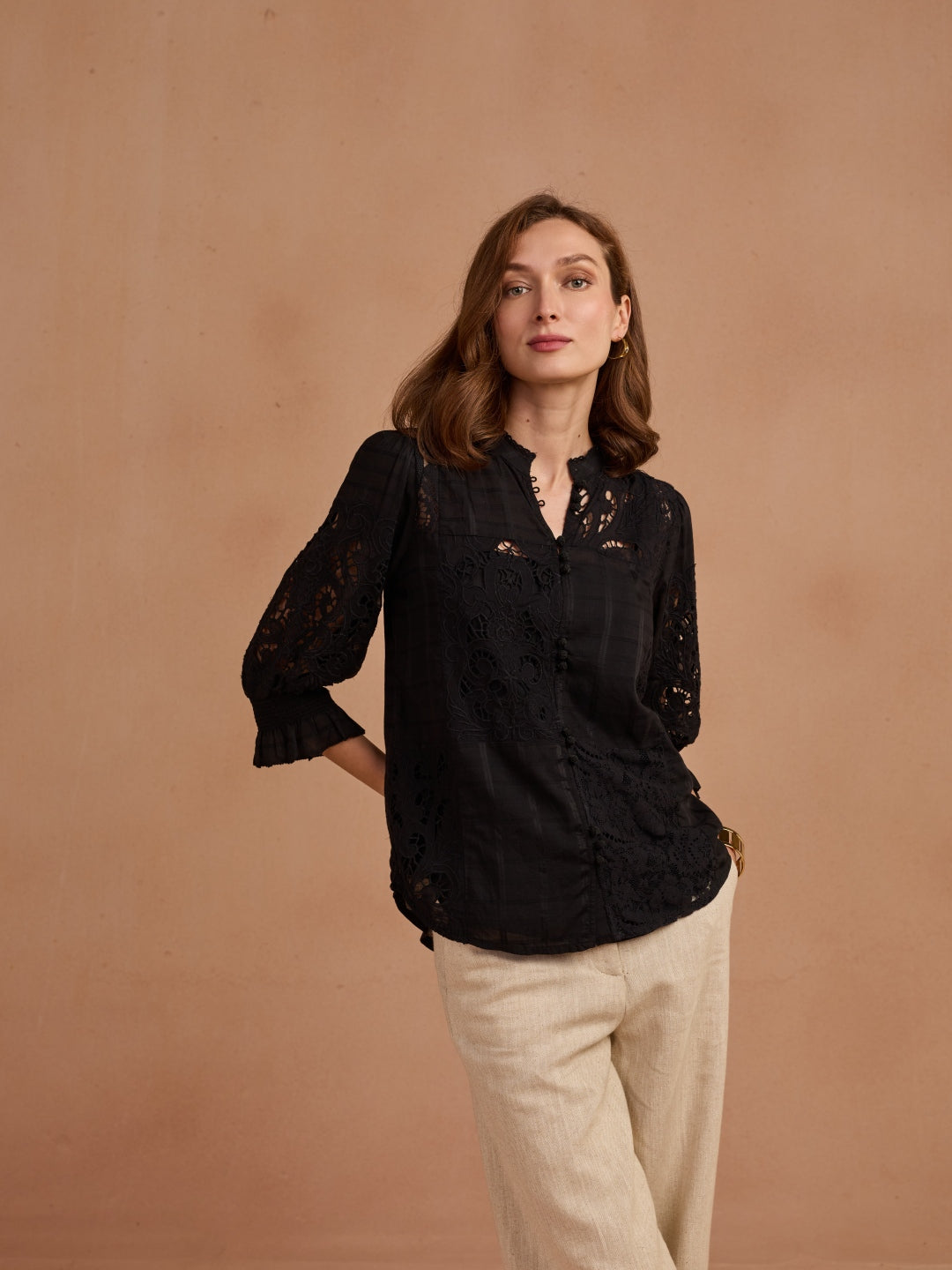 Adeline Lace Blouse | Style Island at Broadway