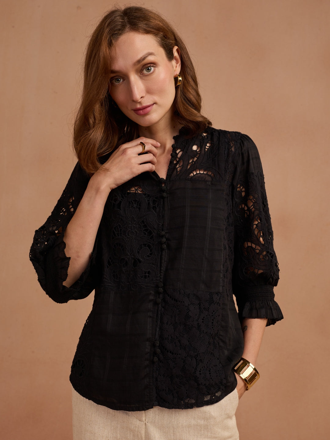 Adeline Lace Blouse | Style Island at Broadway